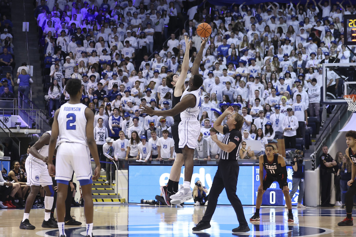 Gonzaga Bulldogs BYU Cougars16